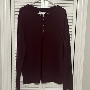 Goodfellow & Co Burgundy Longsleeve